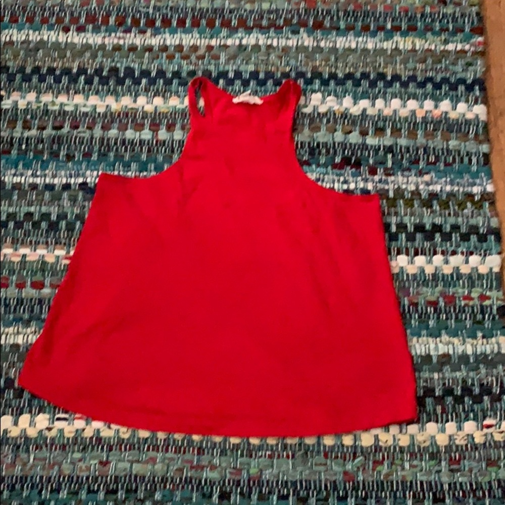Cute red forever 21 tank.